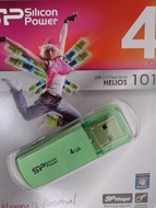 USB 2.0 SiliconPower Helios 101 4Gb Green