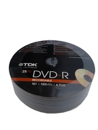DVD-R TDK 4,7Gb 16x bulk 25