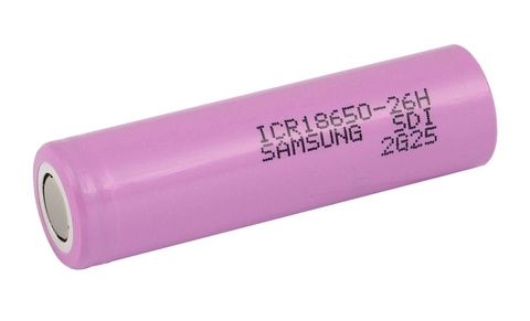 Аккумулятор Samsung ICR18650 26H