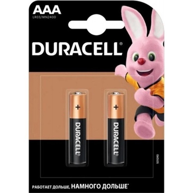 Батарейка DURACELL LR03 MN2400 1x2 шт.