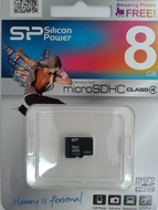 microSDHC 8Gb SiliconPower class 4