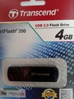 USB 2.0 Transcend JetFlash 350 4Gb Black