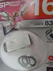 USB 2.0 SiliconPower Touch 830 16Gb Silver