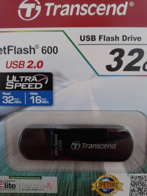 USB 2.0 Transcend JetFlash 600 32Gb Black