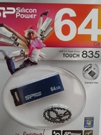 USB 2.0 SiliconPower Touch 835 64Gb Blue