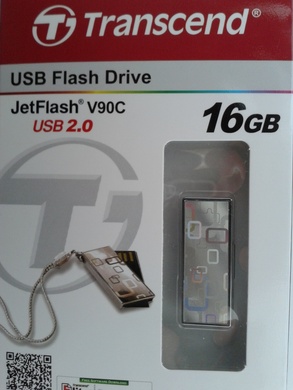 USB 2.0 Transcend JetFlash V90C 16GB