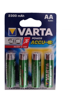 Акумулятори VARTA Power accus 56726 (4) 2300 мА