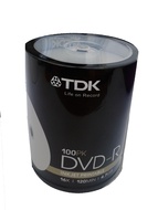 DVD-R TDK 4,7Gb 16x cake 100 printable