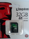 SDHC 32Gb Kingston Class 10