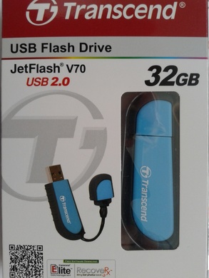 USB 2.0 Transcend JetFlash V70 32Gb