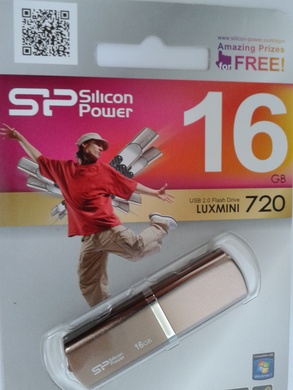 USB 2.0 SiliconPower LuxMini 720 16Gb Bronze