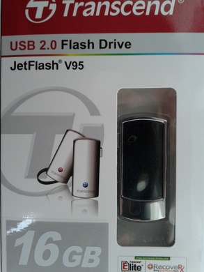 USB 2.0 Transcend JetFlash V95C 16Gb