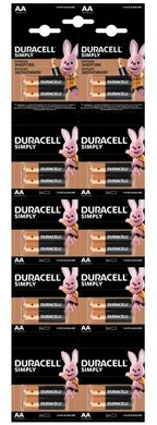 Батарейка DURACELL LR06 MN1500 уп. 1х2 шт. відривна (плакат 2х10)