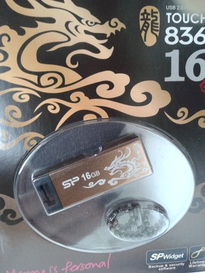 USB 2.0 SiliconPower Touch 836 16Gb Bronze