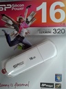 USB 2.0 SiliconPower LuxMini 320 16Gb White