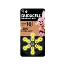 Батарейка DURACELL HA 10 6 шт.