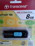 USB 2.0 Transcend JetFlash 500 8Gb Black