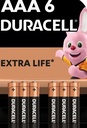 Батарейка DURACELL LR03 MN2400 1х6 шт.