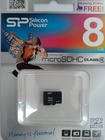 MicroSDHC 8Gb SiliconPower Class 4