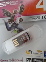 USB 2.0 SiliconPower Touch T02 4Gb Orange