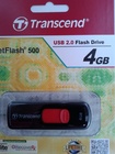 USB 2.0 Transcend JetFlash 500 4Gb Black