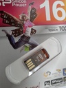 USB 2.0 SiliconPower Touch T02 16Gb Orange