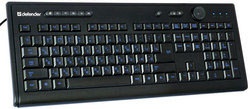 Клавиатура IT/kbrd DEFENDER Galileo 4920 B подсветка, черная