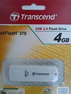 USB 2.0 Transcend JetFlash 370 4Gb White